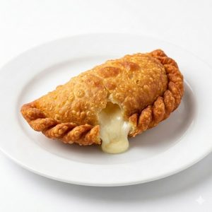 Pastelito venezolano de queso frito con queso derretido - La Tequeñera