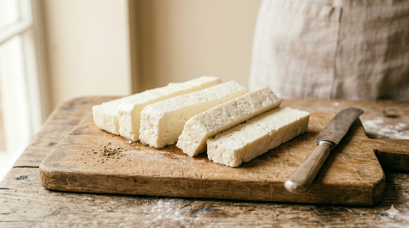Bastones de queso blanco venezolano